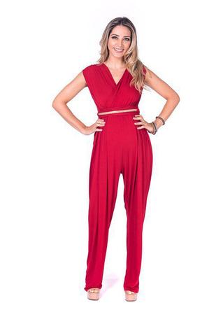 moda gestante macacão