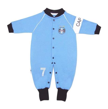 Macacão Grêmio Bebê Capitão Manga Longa Oficial - Revedor Menor preço em Macacão Grêmio Bebê Capitão Manga Longa Oficial - Revedor