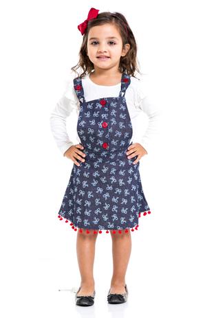 Macacão Jardineira Jeans Infantil - Tamanho 2 - Casa de bonecas Menor preço em Macacão Jardineira Jeans Infantil - Tamanho 2 - Casa de bonecas
