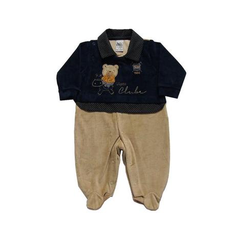 Macacão para bebê menino plush club hípico manga longa - Sonho mágico Menor preço em Macacão para bebê menino plush club hípico manga longa - Sonho mágico
