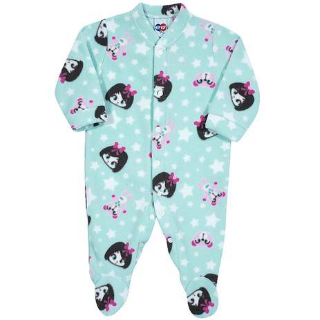 Macacão Pijama Feminino de Soft Meninas - Tip Top Menor preço em Macacão Pijama Feminino de Soft Meninas - Tip Top