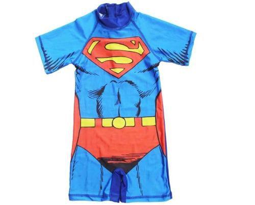 Macacão Térmico Infantil Super Homem com Proteção Fps Uv 50 - Ouyi Menor preço em Macacão Térmico Infantil Super Homem com Proteção Fps Uv 50 - Ouyi