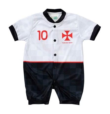 Macacão Vasco Bebê Curto - Torcida Baby Menor preço em Macacão Vasco Bebê Curto - Torcida Baby