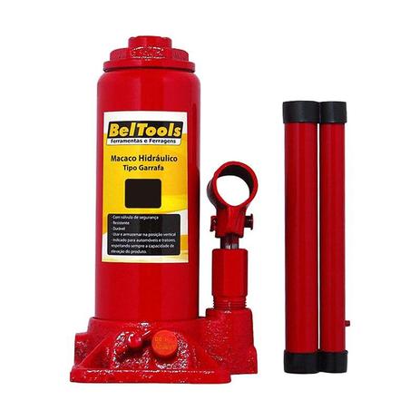 Macaco Hidráulico Garrafa 5 Toneladas Beltools é boa?