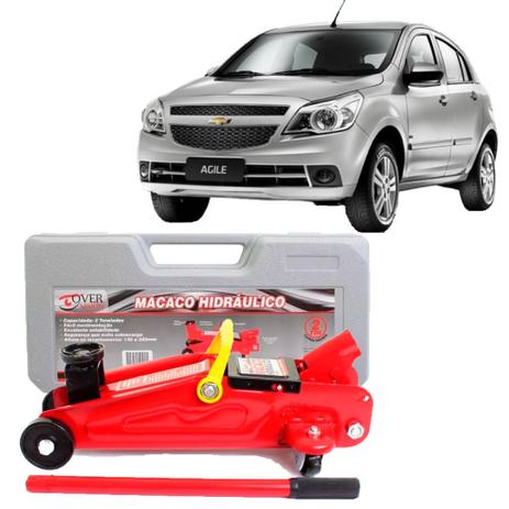 Macaco Hidraulico Jacare 2 toneladas Chevrolet Agile Tds - Overvision é boa?