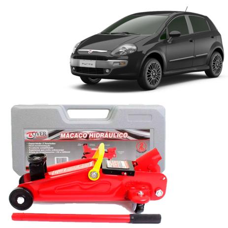 Macaco Hidraulico Jacare 2 toneladas Fiat Punto Tds - Overvision Menor preço em Macaco Hidraulico Jacare 2 toneladas Fiat Punto Tds - Overvision