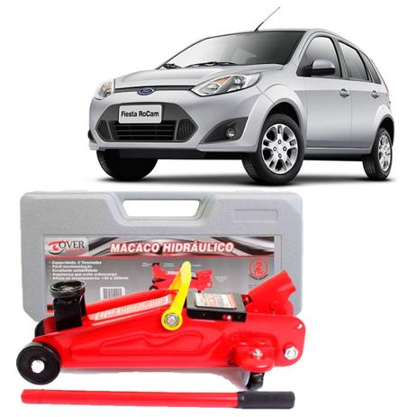 Macaco Hidraulico Jacare 2 toneladas Ford Fiesta Tds - Overvision Menor preço em Macaco Hidraulico Jacare 2 toneladas Ford Fiesta Tds - Overvision