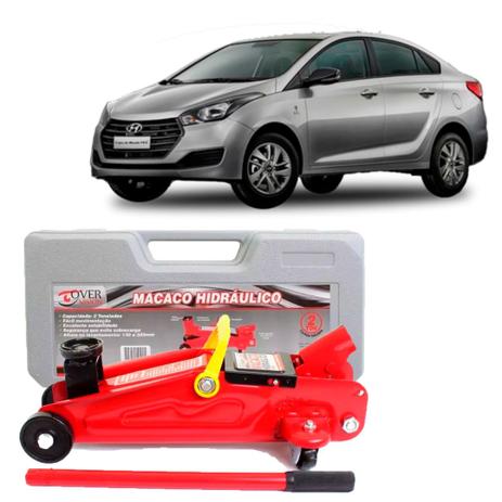 Macaco Hidraulico Jacare 2 toneladas Hyundai Hb20S Tds - Overvision Menor preço em Macaco Hidraulico Jacare 2 toneladas Hyundai Hb20S Tds - Overvision