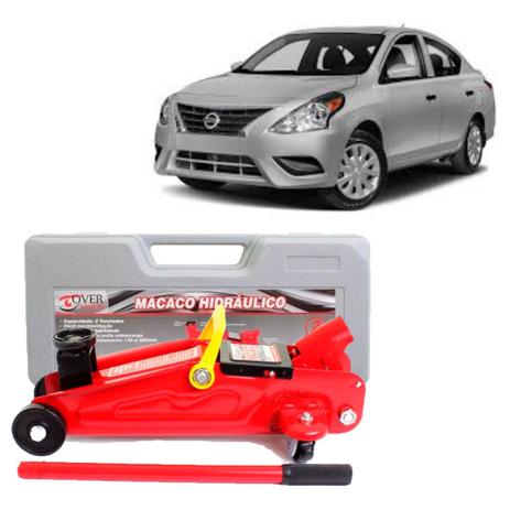 Macaco Hidraulico Jacare 2 toneladas Nissan Versa Tds - Overvision é boa?