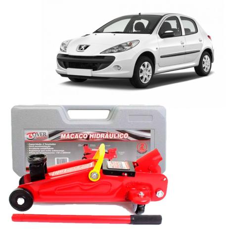 Macaco Hidraulico Jacare 2 toneladas Peugeot 206 Tds - Overvision é boa?