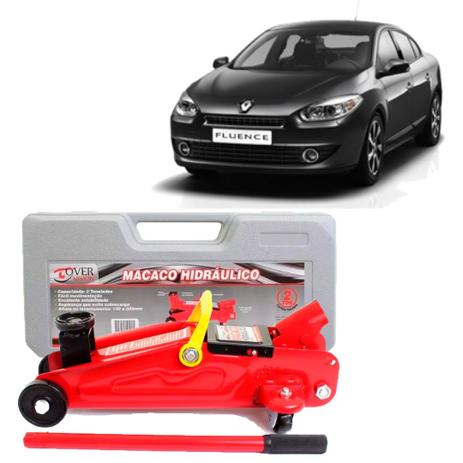 Macaco Hidraulico Jacare 2 toneladas Renault Fluence Tds - Overvision Menor preço em Macaco Hidraulico Jacare 2 toneladas Renault Fluence Tds - Overvision