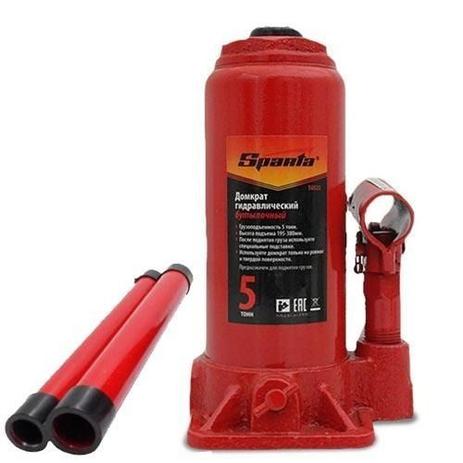 Macaco Hidraulico Tipo Garrafa 5T Altura 195 - 380MM Sparta Menor preço em Macaco Hidraulico Tipo Garrafa 5T Altura 195 - 380MM Sparta