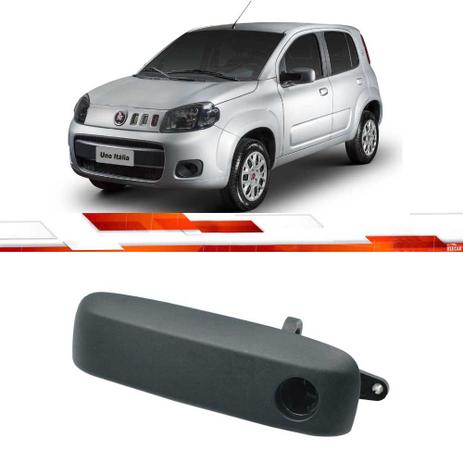 MAÇANETA EXTERNA DIANTEIRA LE UNO FIORINO 2014 EM DIANTE COM FURO, SEM CHAVE, COR PRETA Forne - Universal Automotive Menor preço em MAÇANETA EXTERNA DIANTEIRA LE UNO FIORINO 2014 EM DIANTE COM FURO, SEM CHAVE, COR PRETA Forne - Universal Automotive
