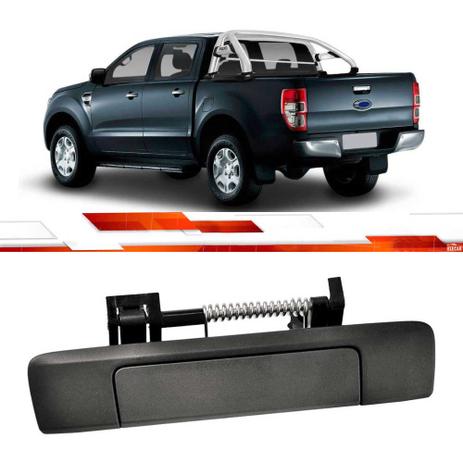 Maçaneta externa tampa caçamba ranger 2012 em diante sem chave preto - Universal automotive Menor preço em Maçaneta externa tampa caçamba ranger 2012 em diante sem chave preto - Universal automotive