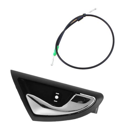 Maçaneta Interna Puxador + Cabo De Aço Lado Direito Jac J3 Original - JAC MOTORS Menor preço em Maçaneta Interna Puxador + Cabo De Aço Lado Direito Jac J3 Original - JAC MOTORS