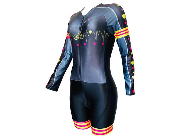 Macaquinho Ciclismo Feminino Bike Coracao Manga Longa Forro Em Gel Pro Tour Macacao E Macaquinho Feminino Magazine Luiza Voce esta na categoria vestuario > macaquinho > manga curta. macaquinho ciclismo feminino bike coracao manga longa forro em gel pro tour