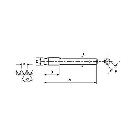 Macho Máquina Canal Helicoidal HSS-E M10x1,50mm Din 376 260/2 OSG Menor preço em Macho Máquina Canal Helicoidal HSS-E M10x1,50mm Din 376 260/2 OSG