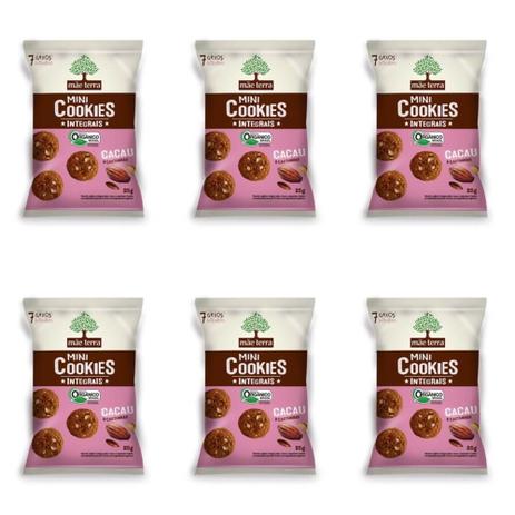 Mãe Terra Cookies Integral Cacau E Castanhas 25g (Kit C/06) é ruim? Mãe Terra Cookies Integral Cacau E Castanhas 25g (Kit C/06) é boa?