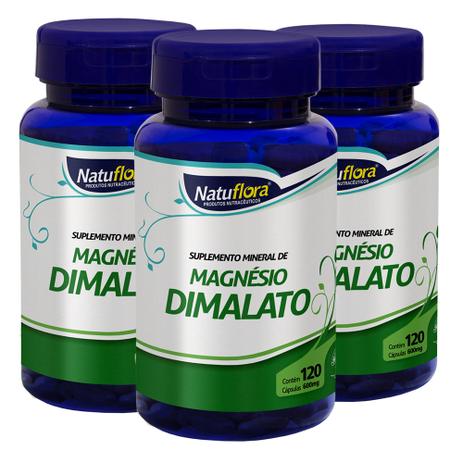 Magnésio Dimalato  Natuflora - 360 Cap. de 480 mg. é boa?
