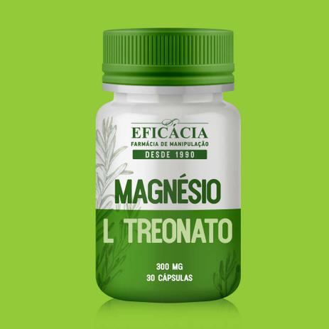 Magnésio L Treonato 300mg - 30 cápsulas - Farmácia eficácia Menor preço em Magnésio L Treonato 300mg - 30 cápsulas - Farmácia eficácia