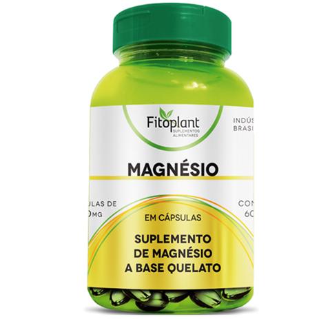 Magnésio Quelato 60 Cápsulas 1000mg Fitoplant Menor preço em Magnésio Quelato 60 Cápsulas 1000mg Fitoplant