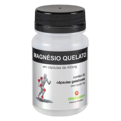 Magnésio Quelato + Absorção 60 Cápsulas gelatinosas - Meissen é boa?