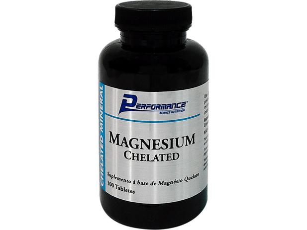 Magnesium Chelated Performance Nutrition - Ativa Enzimas p/ Contração e Síntese Proteíca