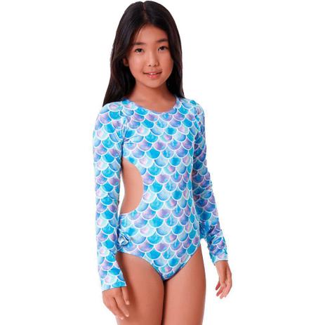 roupa de banho infantil manga longa