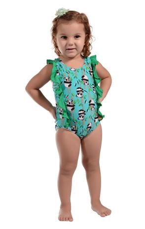Maiô Infantil Sofia Panda - Stewardess Menor preço em Maiô Infantil Sofia Panda - Stewardess