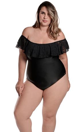 maiô ciganinha preto