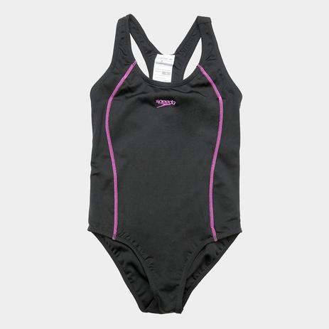 Maiô Speedo Acqua Basic Juvenil Preto Tam. 14 Menor preço em Maiô Speedo Acqua Basic Juvenil Preto Tam. 14