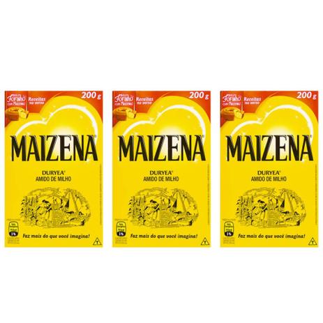 Menor preço em Maizena Amido De Milho 200g (Kit C/03)