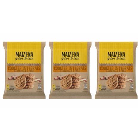 Maizena Castanha Do Pará Biscoito Cookies 30g (Kit C/03) Menor preço em Maizena Castanha Do Pará Biscoito Cookies 30g (Kit C/03)