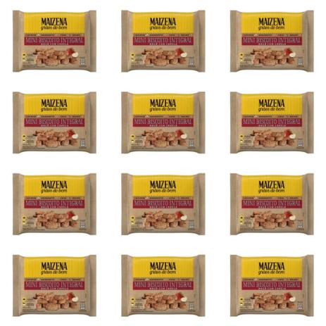 Maizena Maça C/ Canela Biscoito Mini 40g (Kit C/12) Menor preço em Maizena Maça C/ Canela Biscoito Mini 40g (Kit C/12)