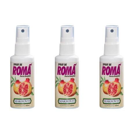 Makrofarma Aromatizante Spray Bucal C/ Romã 60ml (Kit C/03) é boa?