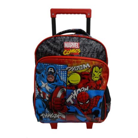 Menor preço em Mala c\ rodas Marvel Comics Universe ”14” - Mala com rodas marvel comics universe