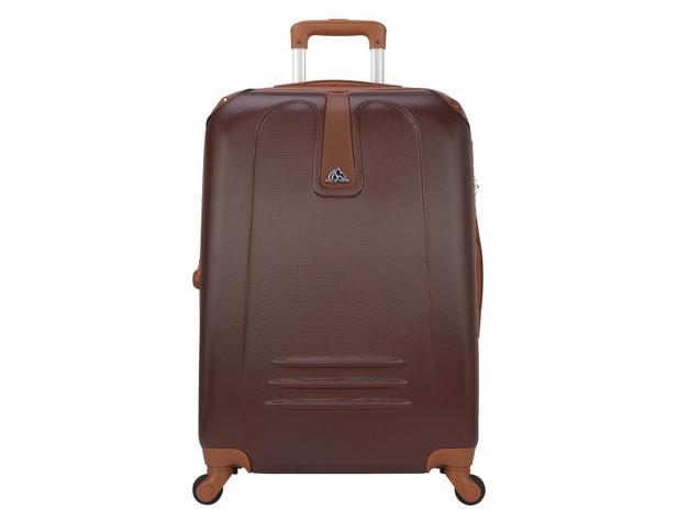 Mala de Viagem Poloking Grande 25kg Expansiva - com Giro 360º Las Vegas MF10042PK-28 Marrom Menor preço em Mala de Viagem Poloking Grande 25kg Expansiva - com Giro 360º Las Vegas MF10042PK-28 Marrom