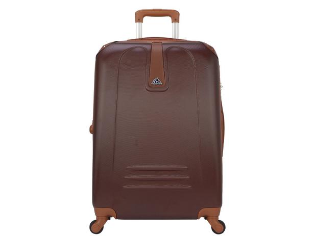 Mala de Viagem Poloking Média 16Kg Expansiva - com Giro 360º Las Vegas MF10042PK-24 Marrom Menor preço em Mala de Viagem Poloking Média 16Kg Expansiva - com Giro 360º Las Vegas MF10042PK-24 Marrom