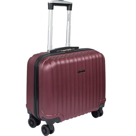 Mala Executiva em ABS 360º p/ Notebook Vinho Trolley Sestini é boa?