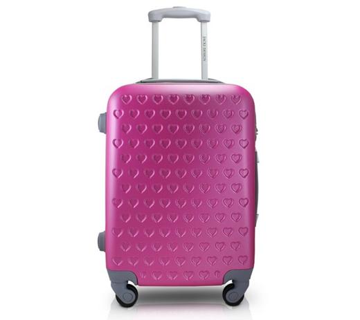 Menor preço em Mala p/ Viagem c/ maleta de bordo Love Jacki Design pink