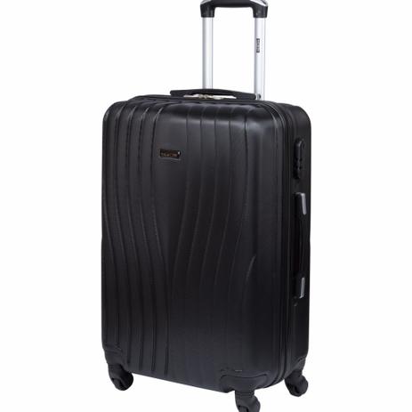 Mala Viagem Pequena Preto ABS c/Carrinho 360 Zigma Sestini é boa?