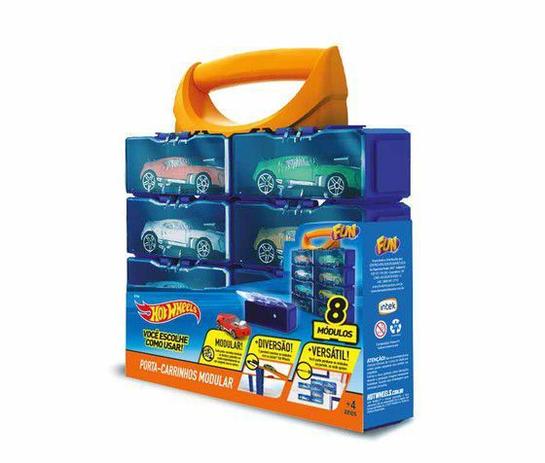 Maleta Hot Wheels Porta Carrinho para 8 Carros 8170-0 - Fun Menor preço em Maleta Hot Wheels Porta Carrinho para 8 Carros 8170-0 - Fun