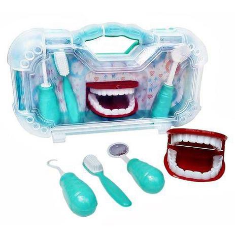 Maleta Kit Dentista Cuidando Do Dentinho - Paki Toys Menor preço em Maleta Kit Dentista Cuidando Do Dentinho - Paki Toys