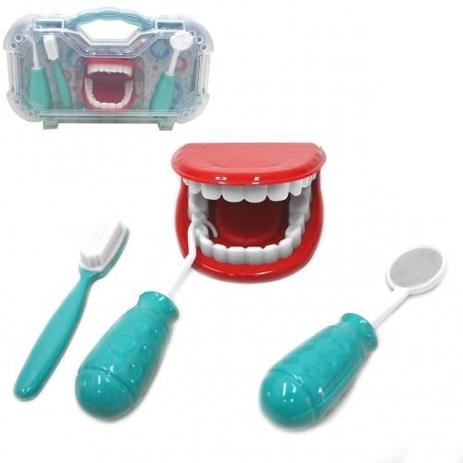 Maleta Kit Dentista Infantil - Pakitoys Menor preço em Maleta Kit Dentista Infantil - Pakitoys