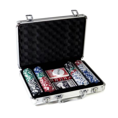 Maleta Kit Jogo De Poker 200 Fichas Numeradas Com 2 Baralhos - Western Menor preço em Maleta Kit Jogo De Poker 200 Fichas Numeradas Com 2 Baralhos - Western
