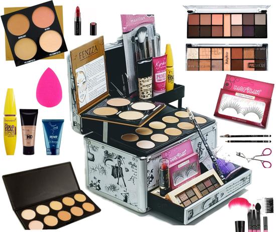 Maleta Kit Maquiagem Completo Profissional Colossal - Ruby rose Menor preço em Maleta Kit Maquiagem Completo Profissional Colossal - Ruby rose