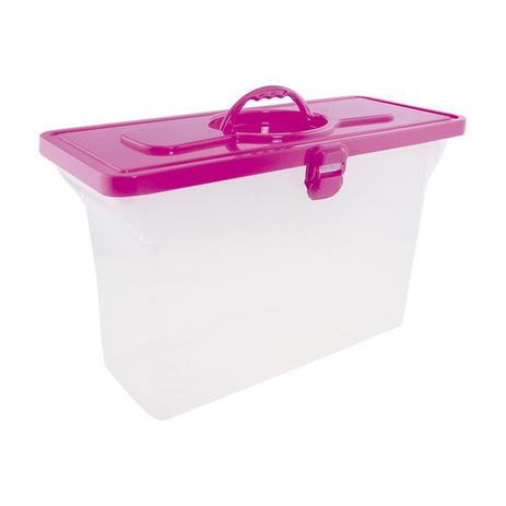 Maleta Organizadora Dello Empilhável Rosa 0331-Q Menor preço em Maleta Organizadora Dello Empilhável Rosa 0331-Q