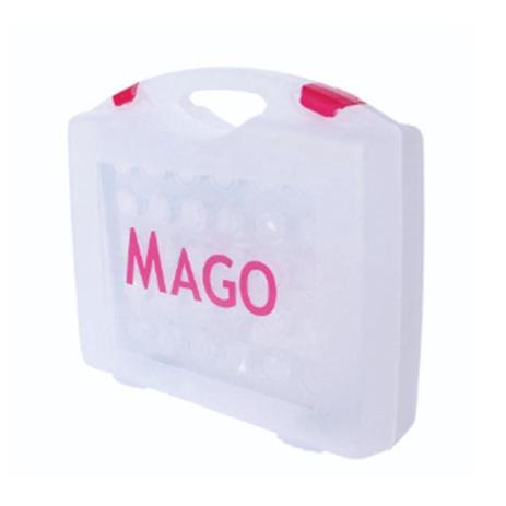 Maleta Organizadora P/ Bicos de Confeitar - Pequeno e Grande - Mago Menor preço em Maleta Organizadora P/ Bicos de Confeitar - Pequeno e Grande - Mago