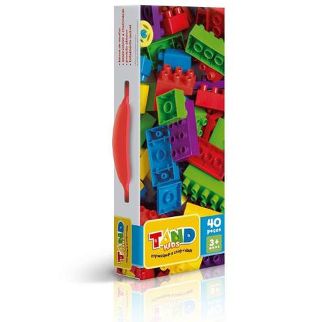 Maleta Tand 40 Peças Para Montar - Toyster Menor preço em Maleta Tand 40 Peças Para Montar - Toyster