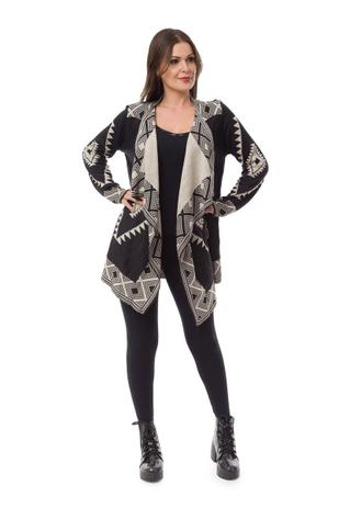 kimono tricot feminino